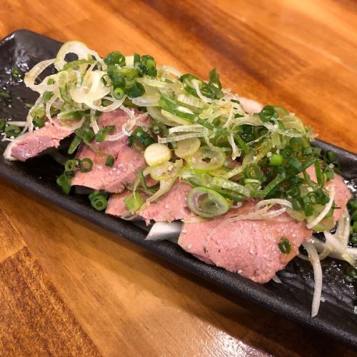 裹著蔥花的生肝