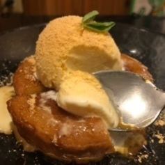 Original dessert ♪ Fried sweet potato and chewy vanilla ☆