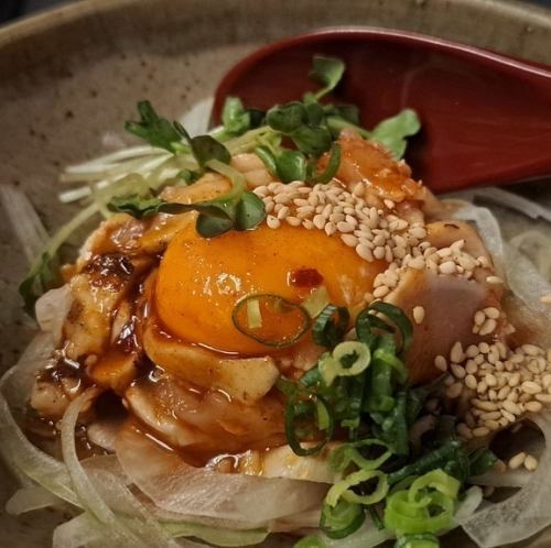 甜辣鸡肉鞑靼
