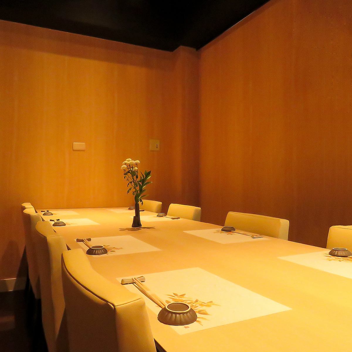 Enjoy at the counter or enjoy your time together in a private room.