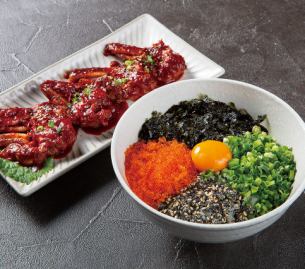 ヤンニョムケジャン丼