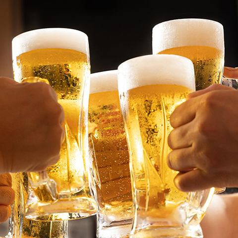 【平日限定◎】飲み放題が地域最安値!!皆さん是非女子会・宴会は肉次郎で決まり◎