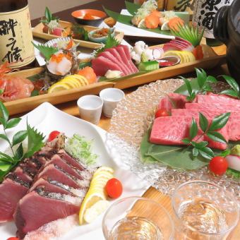 【包廂保證】用於娛樂和慶祝◎個人份量...和牛沙朗牛排等【11道菜品】6,000日元+稅