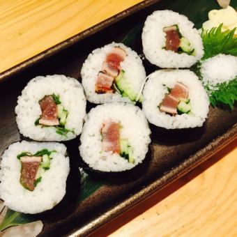 Freshly grilled bonito Tosa roll