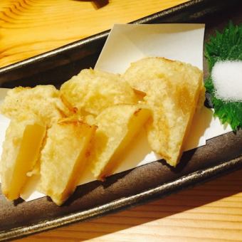 Radish tempura