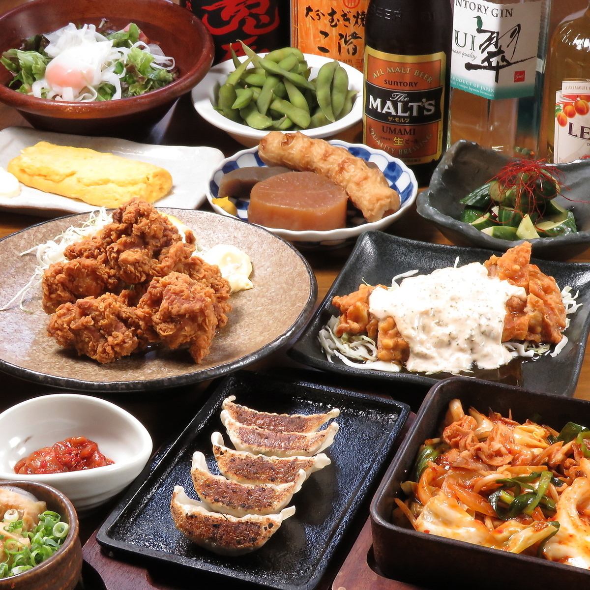2H all-you-can-eat and drink course 3300 yen ~! Girls' association is even cheaper 3000 yen ♪