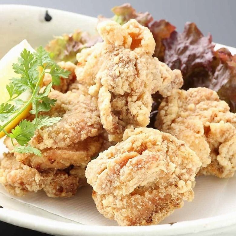 Deep-fried young chicken