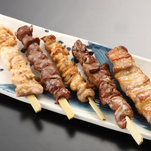 串焼き盛り合わせ　7本