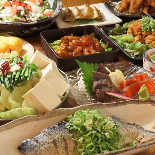 宴会コース【定番・もつ鍋付】4,000円 2時間飲み放題付　（４~６０名様の個室完備）