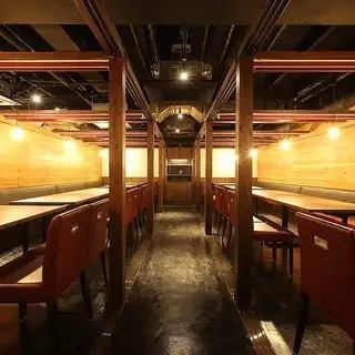フロア貸切で大規模宴会を