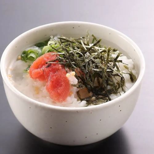 めんたい茶漬け/梅茶漬け