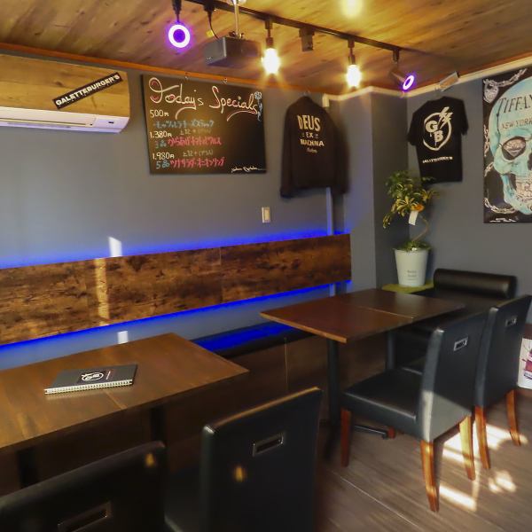 ≪단체에서의 이용도 OK!≫ 8명~13명으로 전세 가능 , 생일 파티, 데이트 등 소중한 사람과 보낼 때에도 추천합니다.GALETTE BURGER'S 로 기분 좋은 한때를 느긋하게 보내 주세요♪