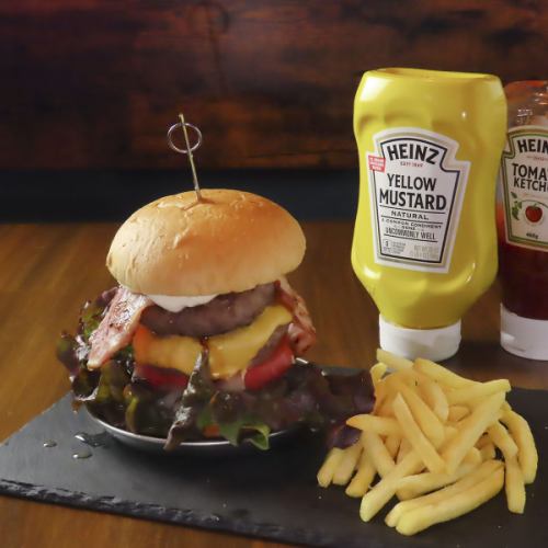 絶品”ガレットバーガー”