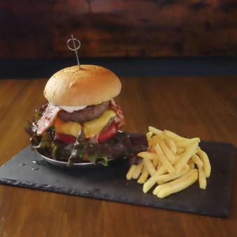 スタンダードバーガー(ポテト付き)