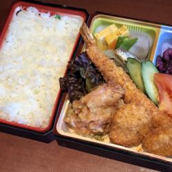 Mixed fried lunch box B
