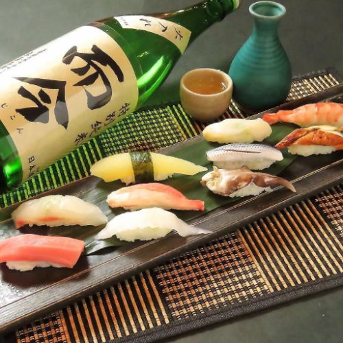 四日市ダイニング名物!!どかっと10貫　赤だし付き