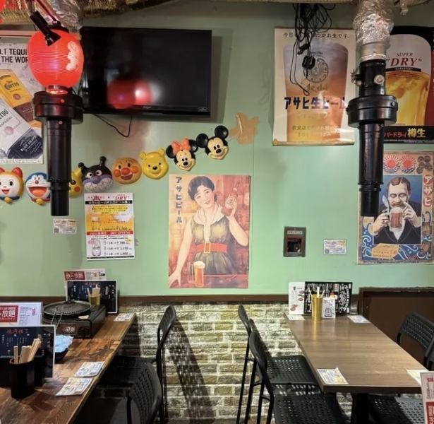 [Table seating for 2-4 people, perfect for students and girls' parties] Shibuya's popular all-you-can-eat meat sushi and drink plan starts at just 2,000 yen!! Prices are reasonable for students too! We have multiple party plans available, including the popular all-you-can-eat meat sushi and drink plan♪