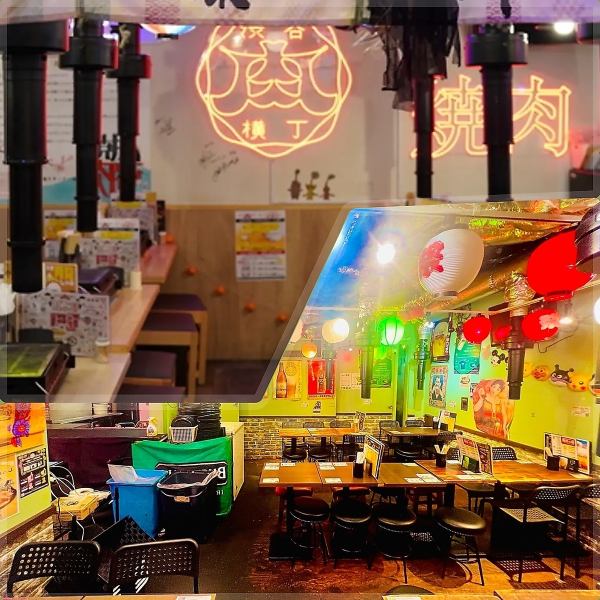 [Table seating for 2-40 people, perfect for students and girls' parties] Shibuya's popular all-you-can-eat meat sushi and drink plan starts at just 2,000 yen! Of course, there is a wide variety of a la carte dishes as well. With two different store styles, prices are set so that students can easily use it! We offer the popular all-you-can-eat meat sushi and drink plan, as well as several other great party plans.