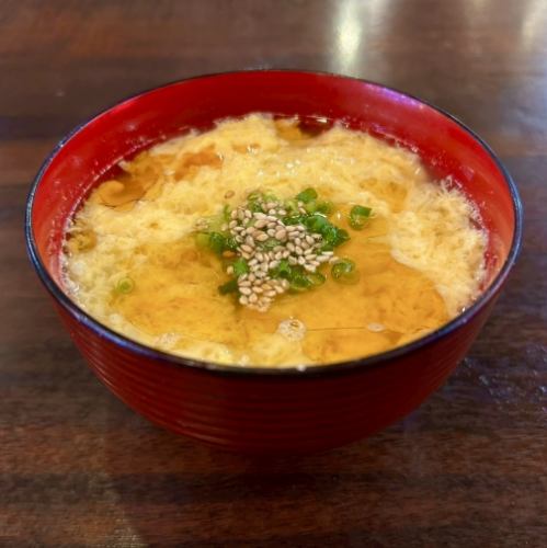 Egg soup