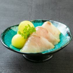 かんぱち生ハムと完熟メロン