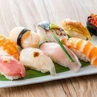 All-you-can-eat sushi ◆ Enjoy luxurious seafood grilling! You can also enjoy sushi to your heart's content ◎
