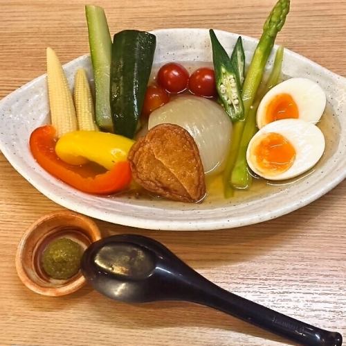 夏季蔬菜冷關東煮