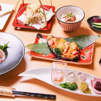 Kaiseki cuisine (banquet) 4,840 yen (tax included)