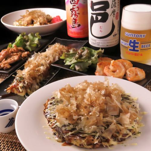 お好み焼や鉄板焼を用意♪