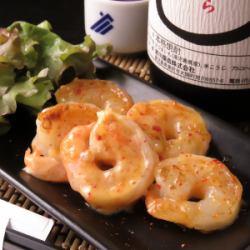 鉄板エビマヨ