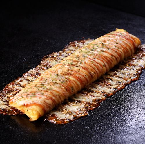 【まろやか卵が絶妙】鉄板で焼き上げる◆とん平焼き