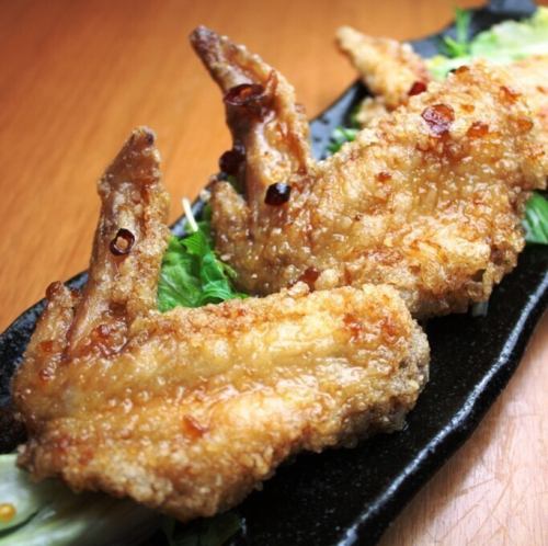 大山鶏 手羽先ピリ辛揚げ