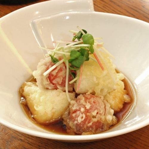 トマトとカマンベールの天ぷら