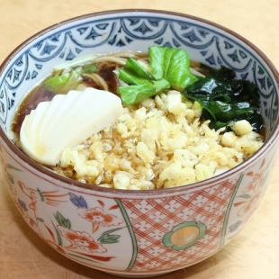 たぬき蕎麦（温）