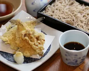 はぜ天せいろ/そば