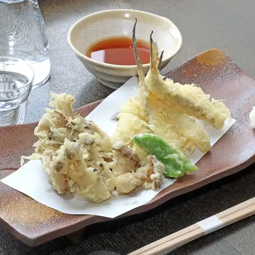 はぜ天ぷら盛合せ