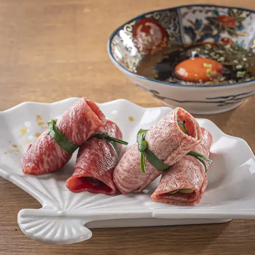 厳選した黒毛和牛を使用した極上の焼肉♪脂の甘みと赤身のバランス、豊かな風味が特徴