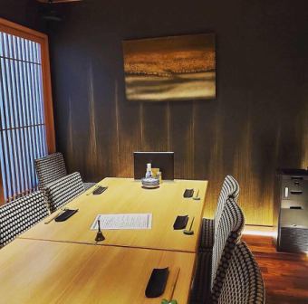 We have semi-private seating where you can relax and enjoy your time.It can also be used as a private room for 6 or more people.