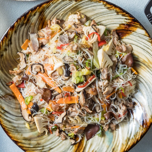 Korean-style "Vermicelli Japchae"
