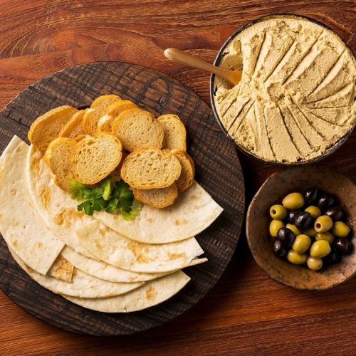 "Banh Xeo" is a yellow crepe filled with ingredients