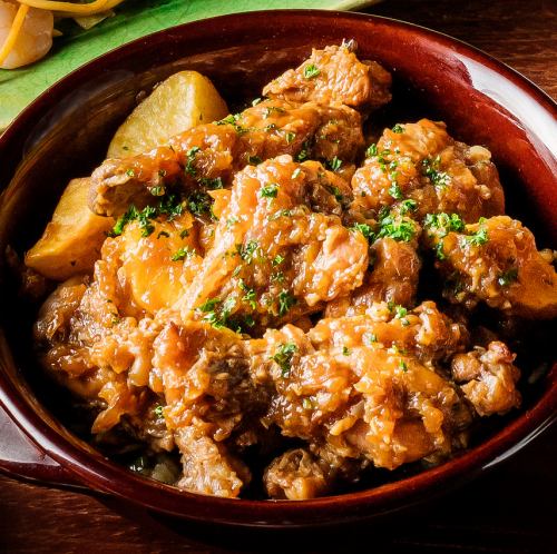 "Chicken Adobo" with the perfect balance of soy sauce and vinegar