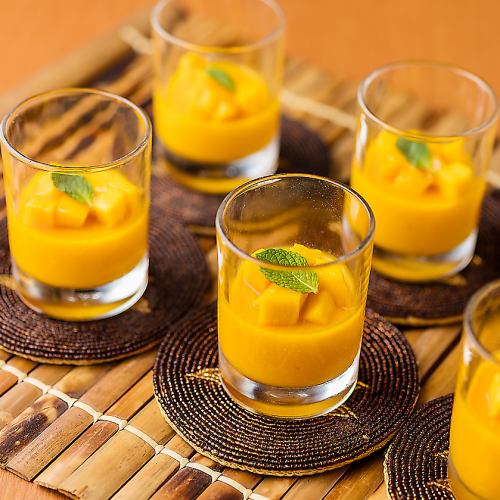 mango pudding