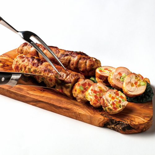Chicken and seasonal vegetables "Involtini"