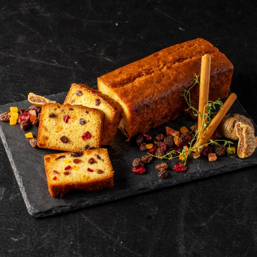 Panettone, an Italian leavened pastry