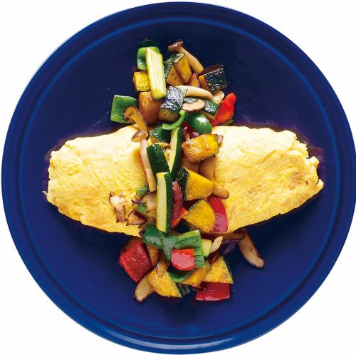 芬兰风味煎蛋卷，配料丰富