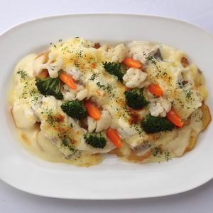 丹麦风味“鳕鱼蛋黄酱焗烤”