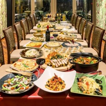 【月～木・日曜日】スタンダード歓迎会プラン◆120分食べ飲み放題　4500円(税込)