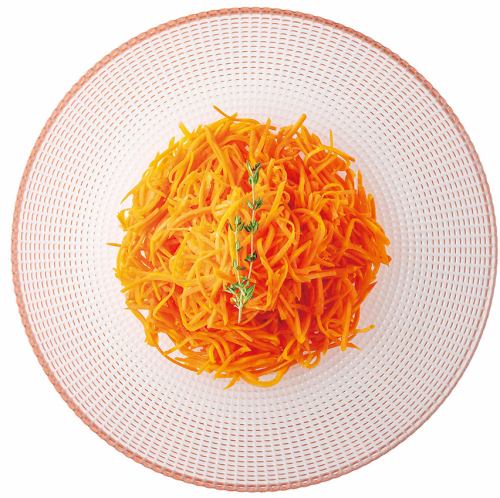 Carrot rapée, a classic French home-cooked dish