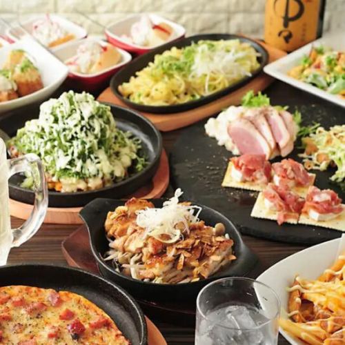 【4,280円⇒3,000円】◆お得3時間飲み放題・地鶏コース・全9品