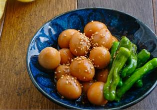 うずら醤油漬け