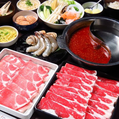 [All-you-can-eat hotpot] Iori course ◇ 3,980 yen (tax included)